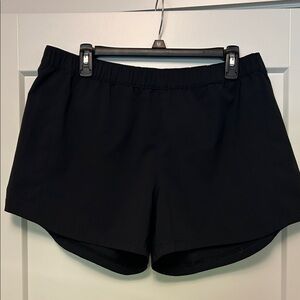 Women's Black Athletic Shorts